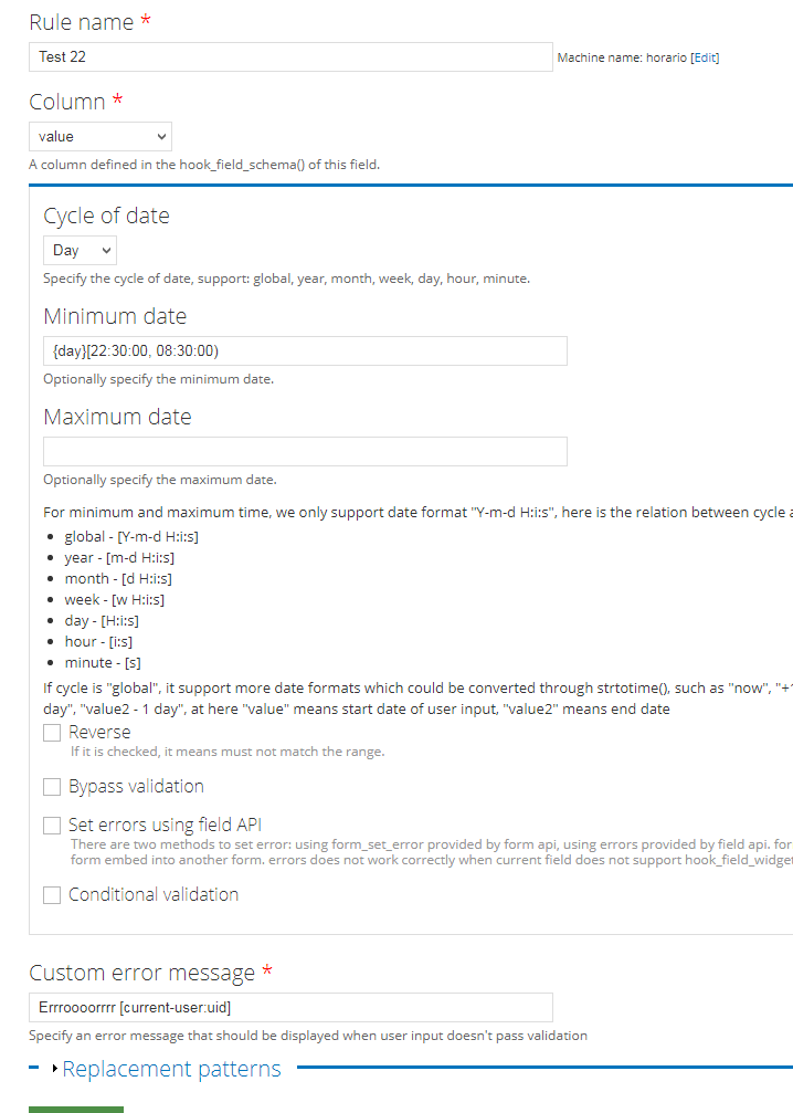 Expiration date h and m 2025 payment problem